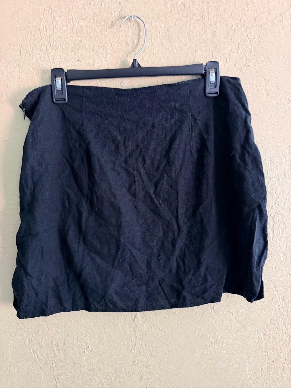 a new day Black Mini Skirt